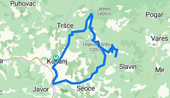 Slow ride in Kakanj