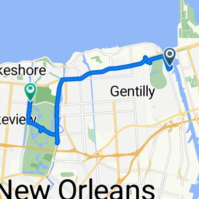 Itinéraire reposant en La Nouvelle-Orléans