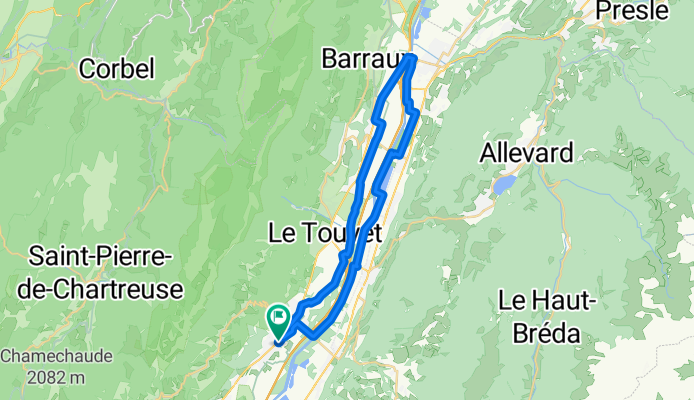 Boucle Gravel La Terrasse Pontcharra