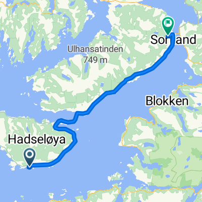 Etappe 31 Melbu - Sortland