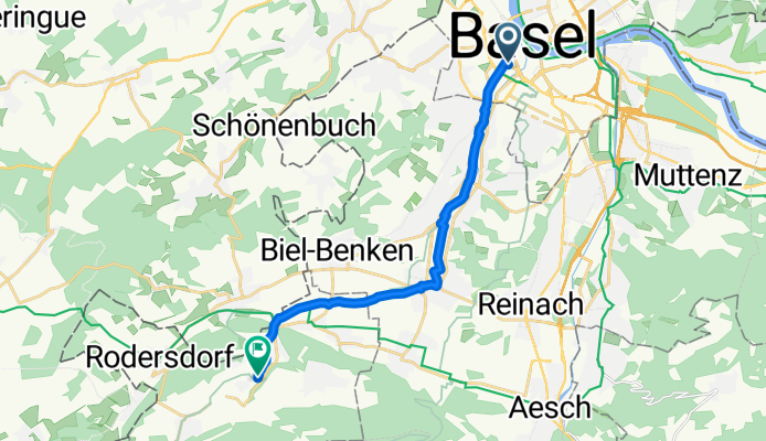 Basel - zum Kloster Mariastein