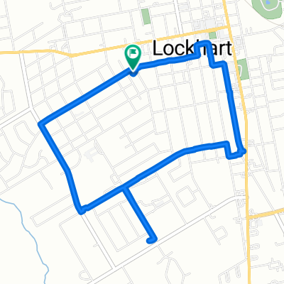 Relaxed route in Lockhart