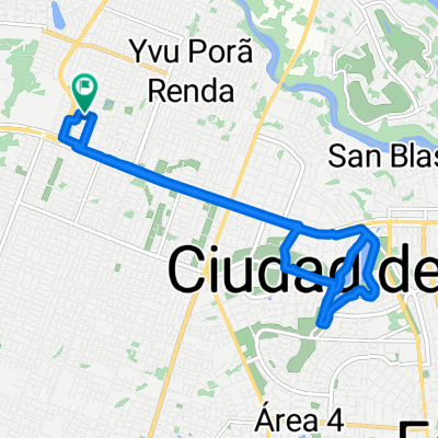 Ruta moderada en Ciudad del Este