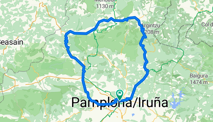 PAMPLONA-LEKUMBERRI-LEITZA-IRURITA-EUGUI-PAMPLONA