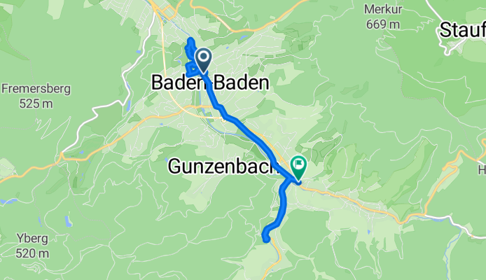 Slow ride in Bad Herrenalb