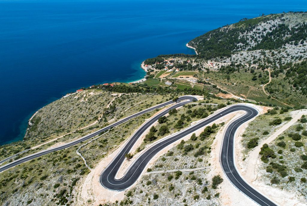 Skretanje Blaca - Dragovode - Obršje - Murvica - Bol 29km