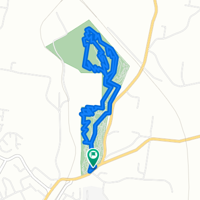Moderate route in Victory Heights