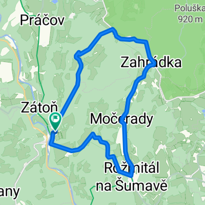 Jistebnik - Rozmital na Sumave - Silnicny Domky