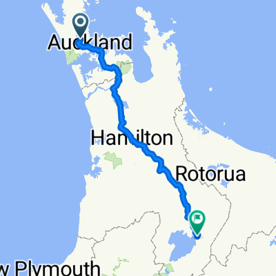 Auckland to Taupo Tour