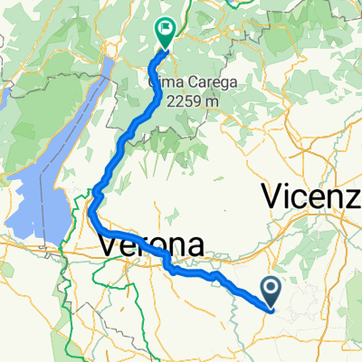 Main-Alpen-Adria - 4. Teil: Cologna Veneta - Verona - Rovereto