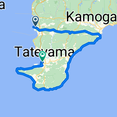 Awakatsuyama-Awakamogawa-Chikura-Tateyama