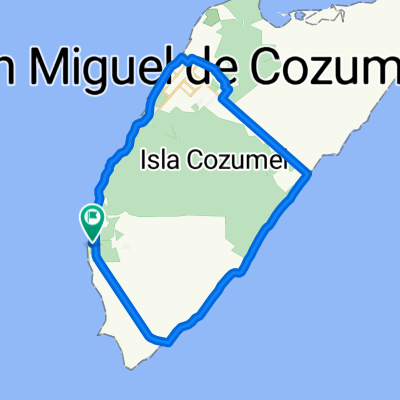 San Miguel de Cozumel Radfahren