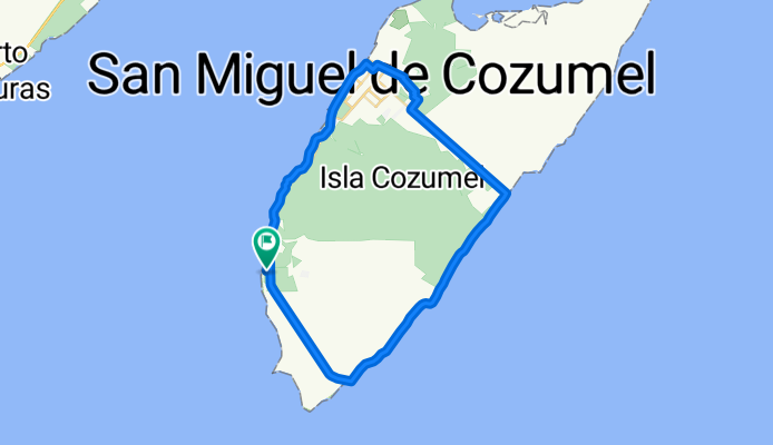 San Miguel de Cozumel Radfahren