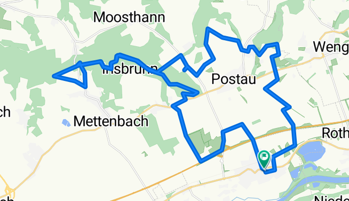 Wörth-Trauseneck-Unholzing-Irlsbrunn-Mettenbach_nördlich-Grießenbach-Wörth