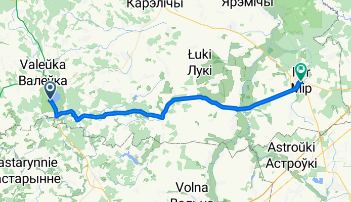 CBS D5 Świteź - Mir 45km