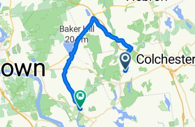Route in der Bikemap App öffnen