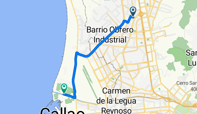 Ruta deportiva en Loya