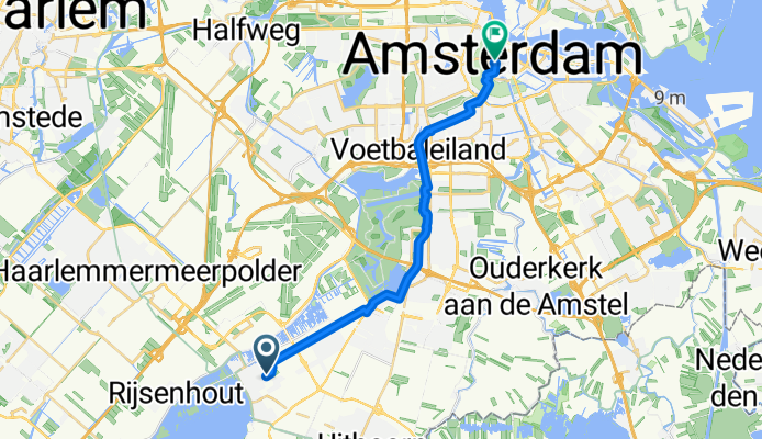Etape 7 : Aalsmeer &gt; Amsterdam