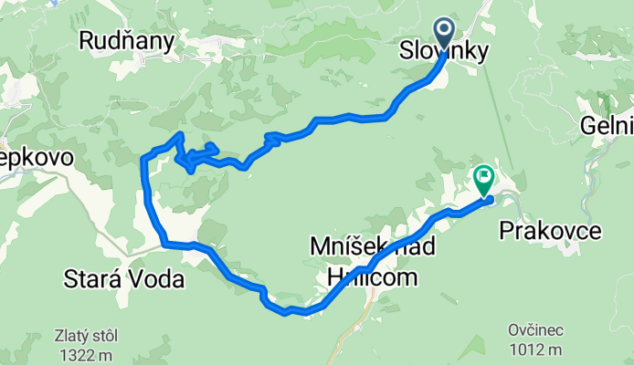 Slovinky- Lacemberská dolina- Sedlo pod Bukovcom- Bukovec- Švedlár-Helcmanovce 