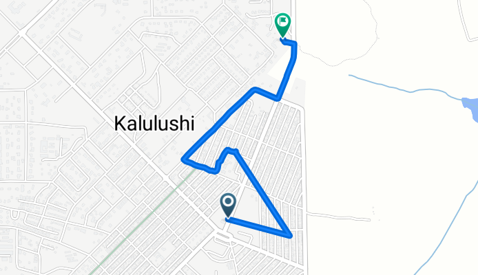 Slow ride in Kalulushi