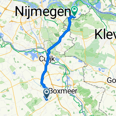 Route Sint Anthonis - Leuth