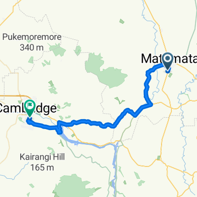Moderate route in Cambridge