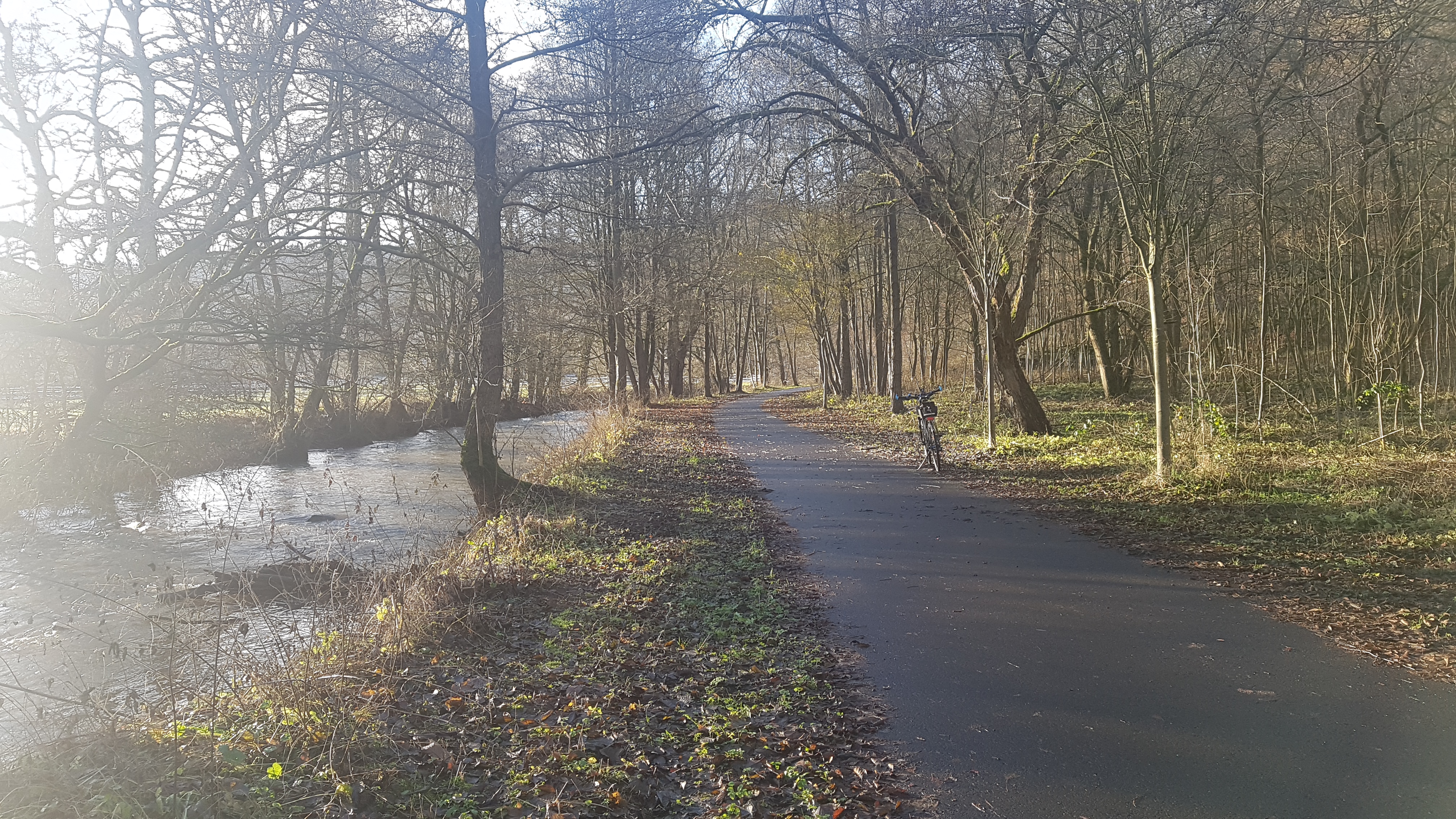 Langsame Fahrt in Dorndorf
