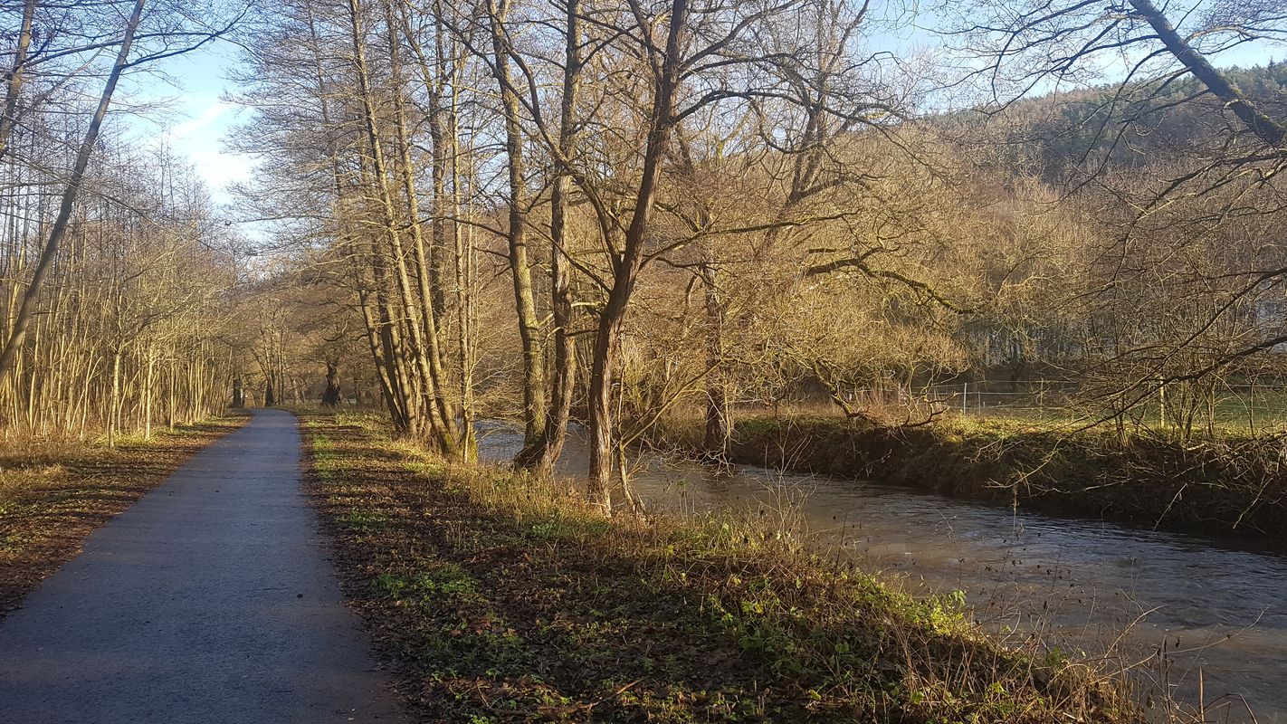 Langsame Fahrt in Dorndorf