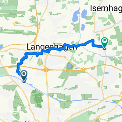 Moderate Route in Hannover