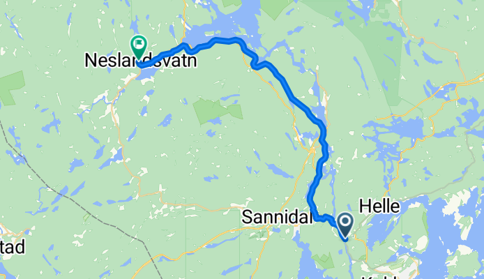Kragerøbanen sykkelrute
