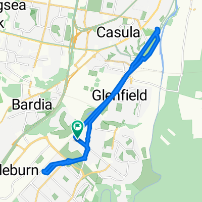 Restful ride in Macquarie Fields