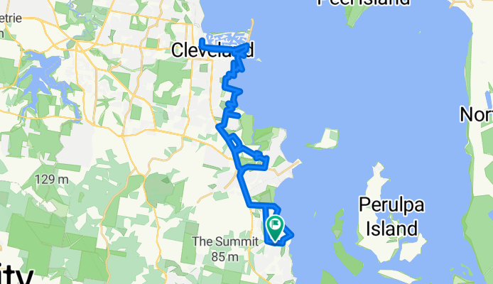 Moderate route in Redland Bay