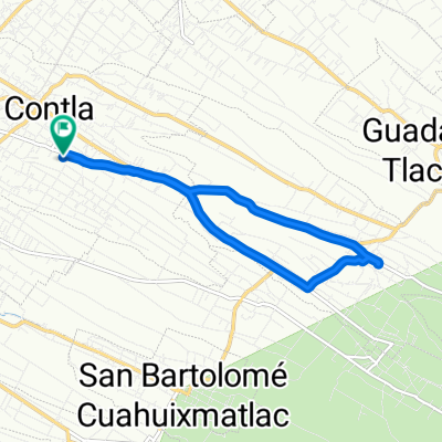 Ruta relajada en Contla