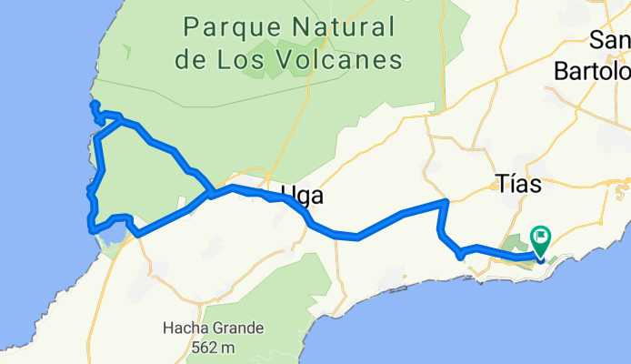 Lanzarote-Rundtour: El Golfo
