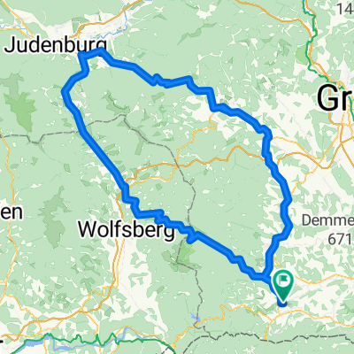 Wies-Köflach-Gaberl-Bad St.Leonhard-Weinebene-Wies