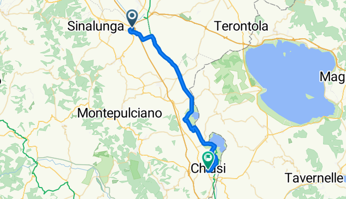 Easy ride in Chiusi