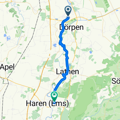 Gemütliche Route in Haren (Ems)