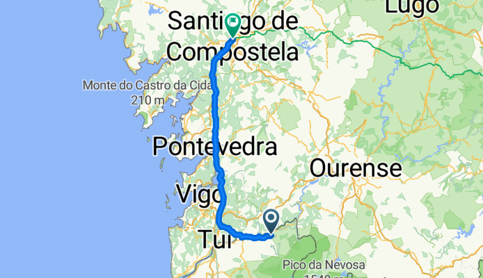 Penso-Santiago de Compostela