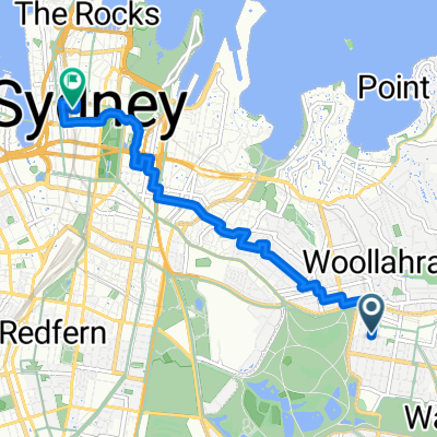 Bondi Junction to Governor Phillip