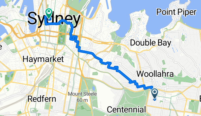 Bondi Junction to Governor Phillip
