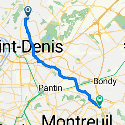 Route stable en Rosny-sous-Boisc