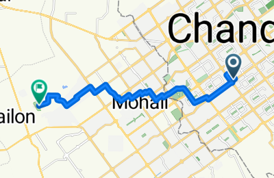 Route in der Bikemap App öffnen