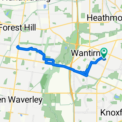 Easy ride in Wantirna
