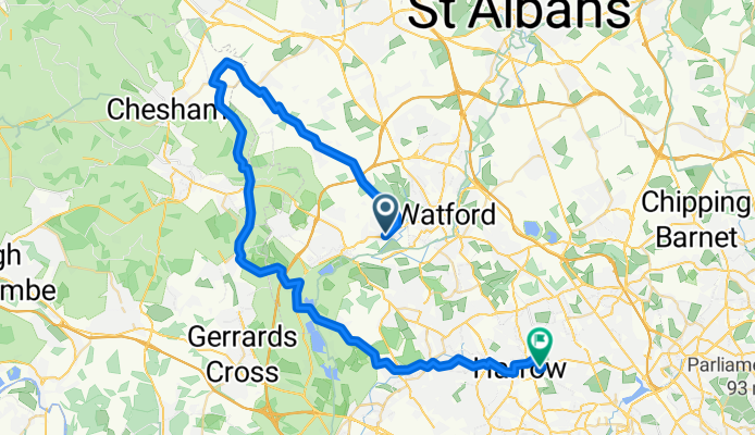 Croxley Bovingdon Harrow 27/12/19