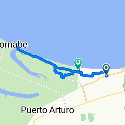 Ruta constante en Tela