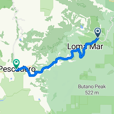 pescadero up canyon