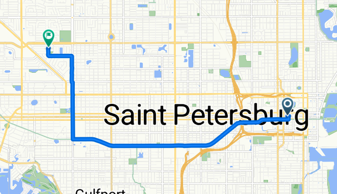 Easy ride in Saint Petersburg