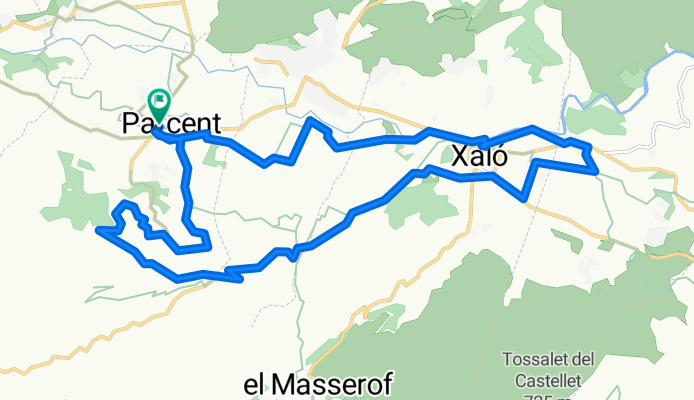 Vall de Pop - BTT 5 Rood