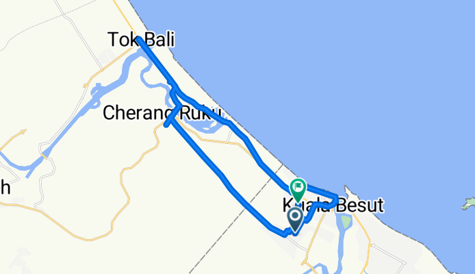 Relaxed route in Besut