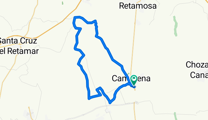 Paseo rápido en Camarena